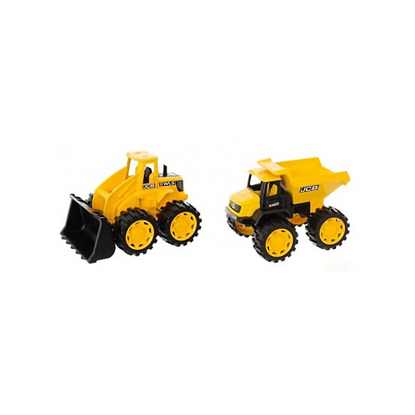 

Набор машинок HTI "JCB" Самосвал и погрузчик, 18 см, Желтый