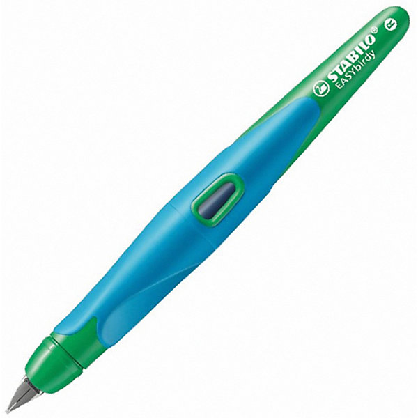 

Перьевая ручка Stabilo "Easybirdy" для левшей, зелено-голубая, Синий/зеленый