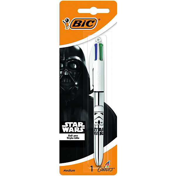

Ручка шариковая 4 в 1 BIC «Star Wars», Синий