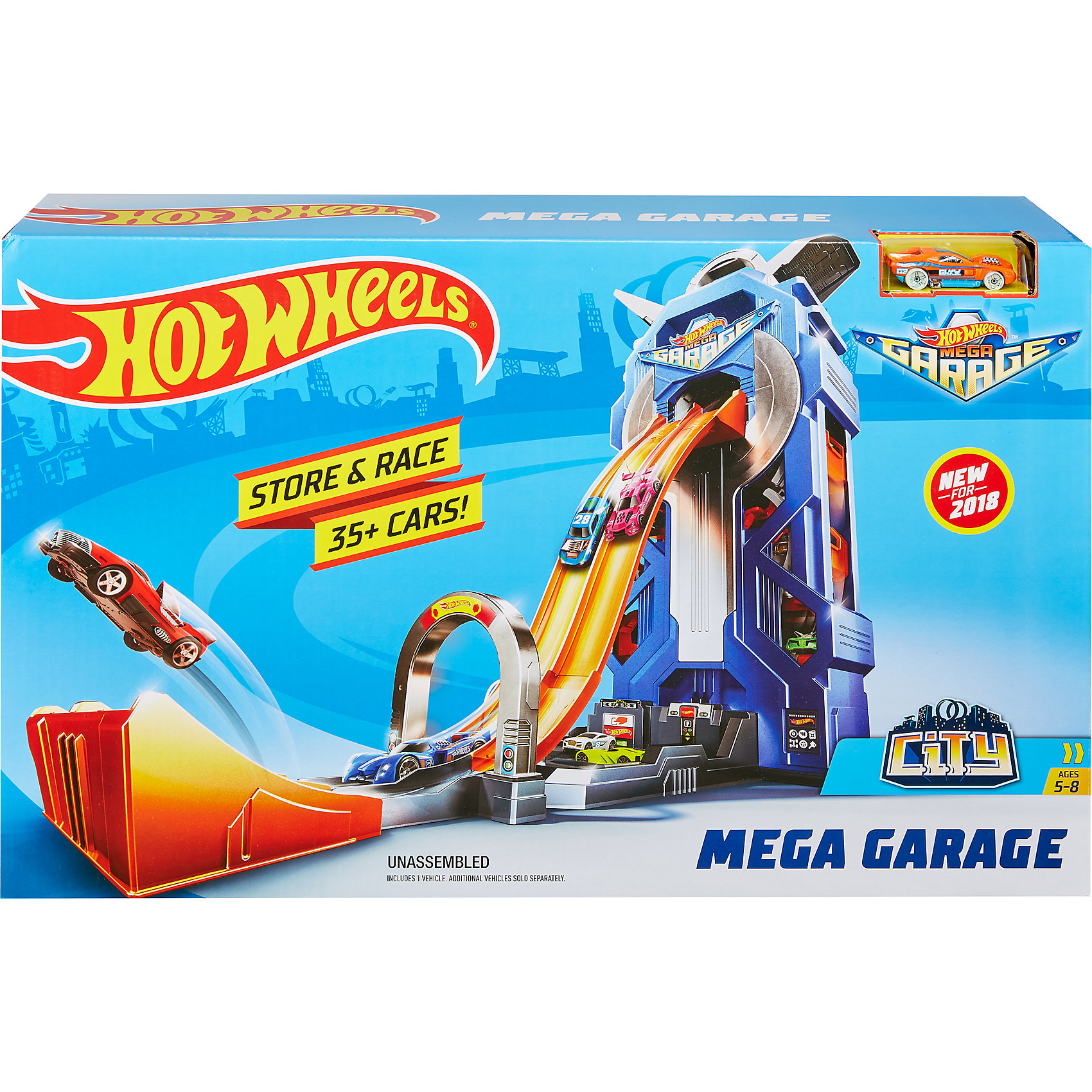 фото Автотрек Hot Wheels "Сити" МегаГараж Mattel