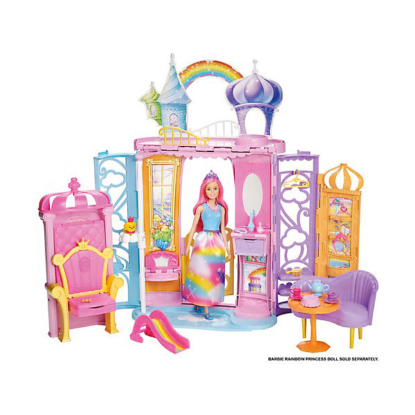 

Переносной радужный дворец Barbie