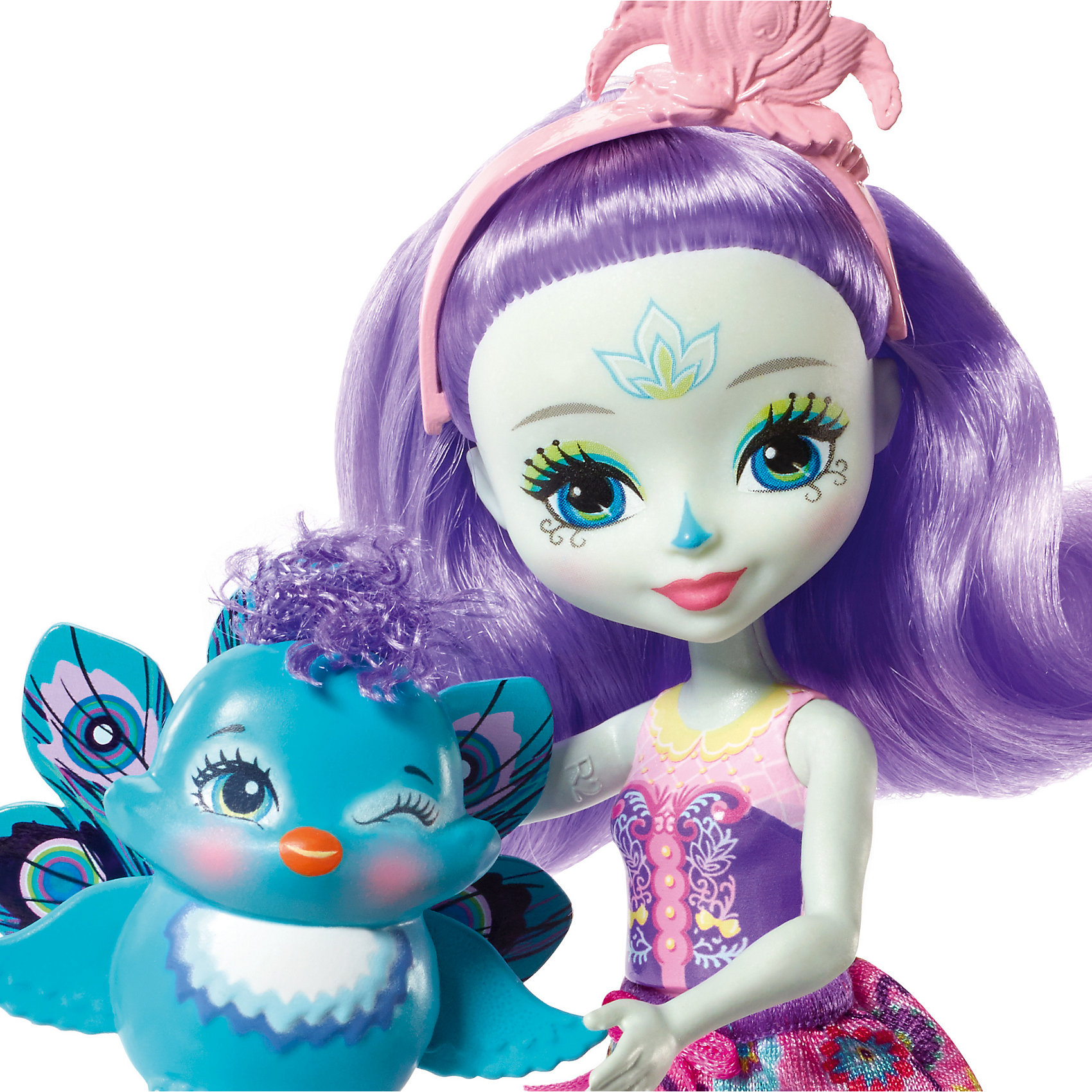 фото Набор с куклой Enchantimals Чаепитие Пэттер Павлины и Флэпа Mattel