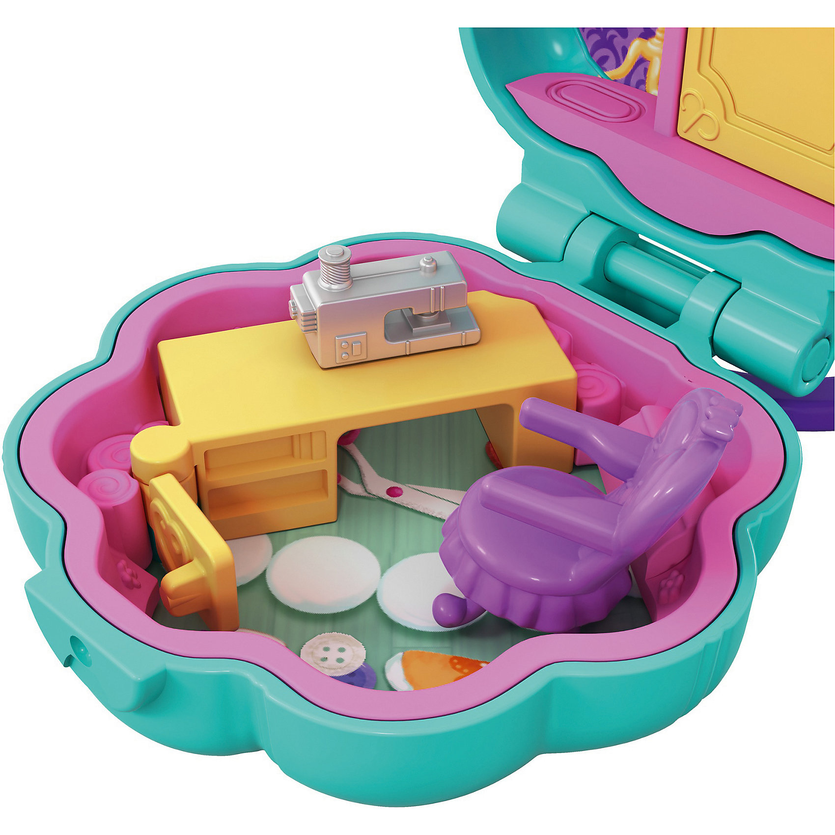 

Игровой набор Polly Pocket Smart Stick, зелёный цветок