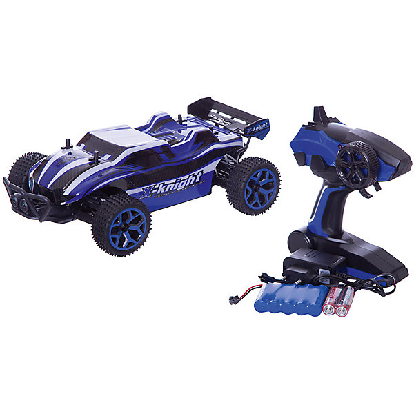 

Радиоуправляемая машинка 1toy "Драйв" Багги, синяя, Синий