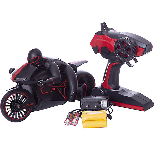 

Радиоуправляемый мотоцикл 1toy "Драйв" с гонщиком, красный, Радиоуправляемый мотоцикл 1toy "Драйв" с гонщиком,