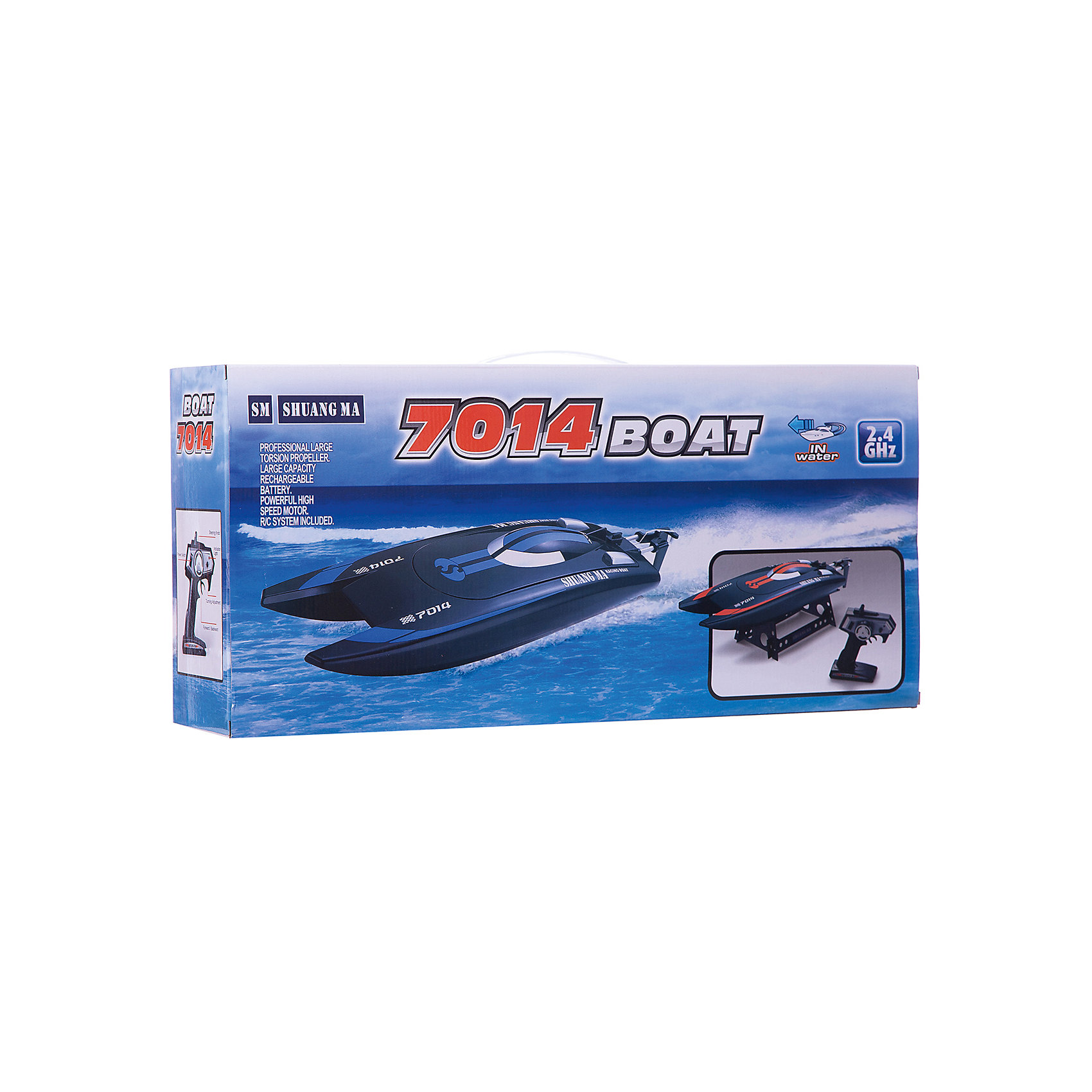 

Радиоуправляемая лодка 1toy, Разноцветный