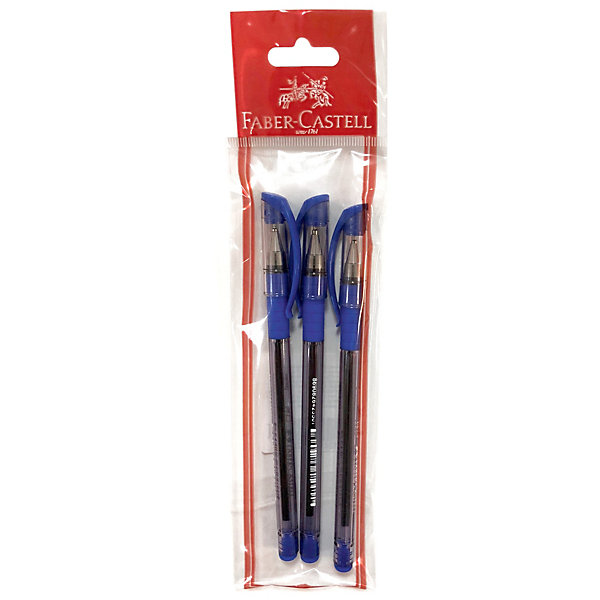 

Шариковая ручка Faber-Castell, 3шт, Синий