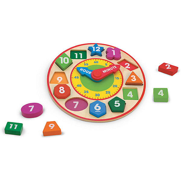 Melissa & Doug Сортер Melissa & Doug "Сортировщик-часы"