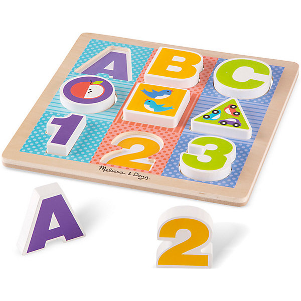 

Рамка-вкладыш Melissa & Doug "Буквы и цифры"