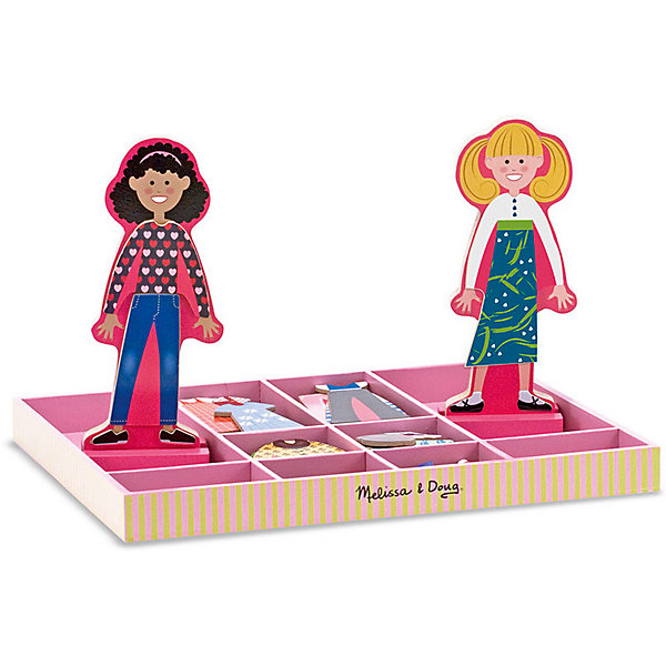 

Магнитная игра Melissa & Doug "Одень Эббу и Эмму"