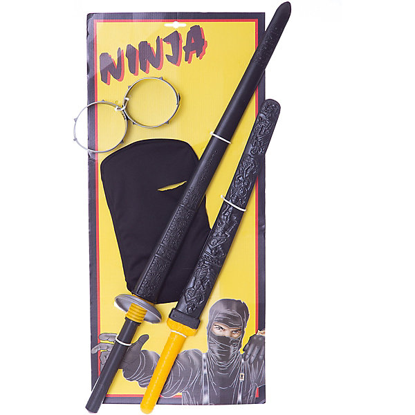 

Игровой набор Dohany "Ниндзя", чёрный, Черный