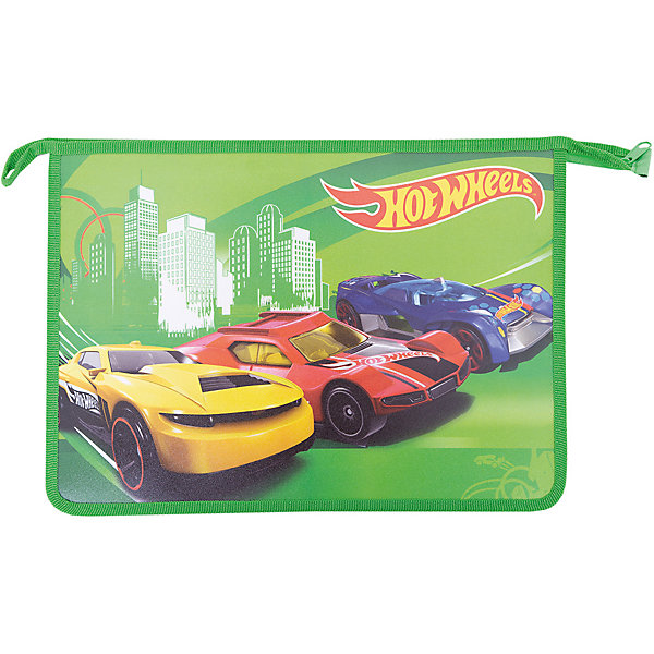 

Папка для тетрадей Centrum «Hot Wheels», А4, зеленая, Зеленый, Папка для тетрадей Centrum «Hot Wheels», А4, зеленая