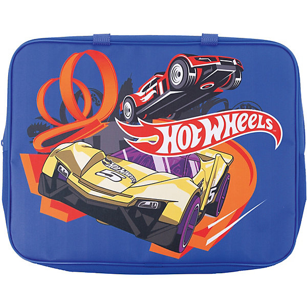 

Папка-сумка Centrum «Hot Wheels», с ручкой, А4, Синий, Папка-сумка Centrum «Hot Wheels», с ручкой, А4