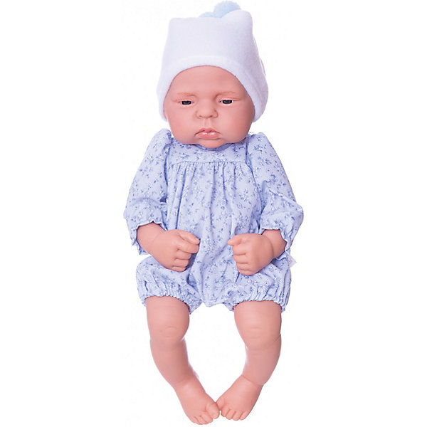 

Кукла-реборн Asi Лукас в голубом боди 40 см, арт 324041, Разноцветный, Кукла-реборн Asi Лукас в голубом боди 40 см, арт 324041