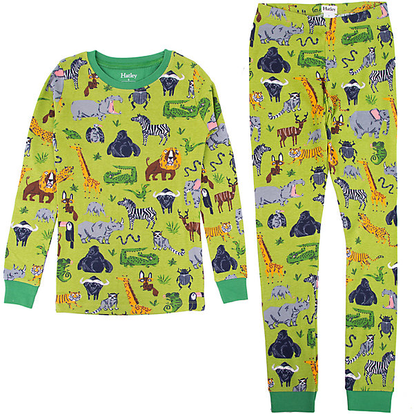 

Пижама Hatley для мальчика, Зеленый