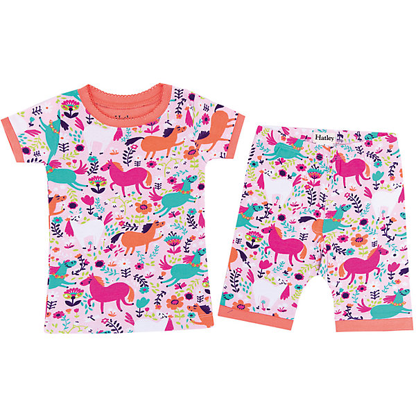 

Пижама Hatley для девочки, Розовый, Пижама Hatley для девочки