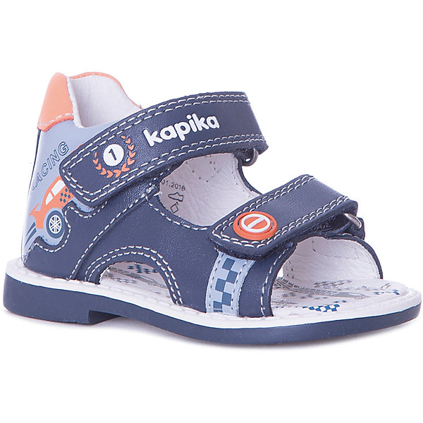 

Сандалии Kapika, Синий деним