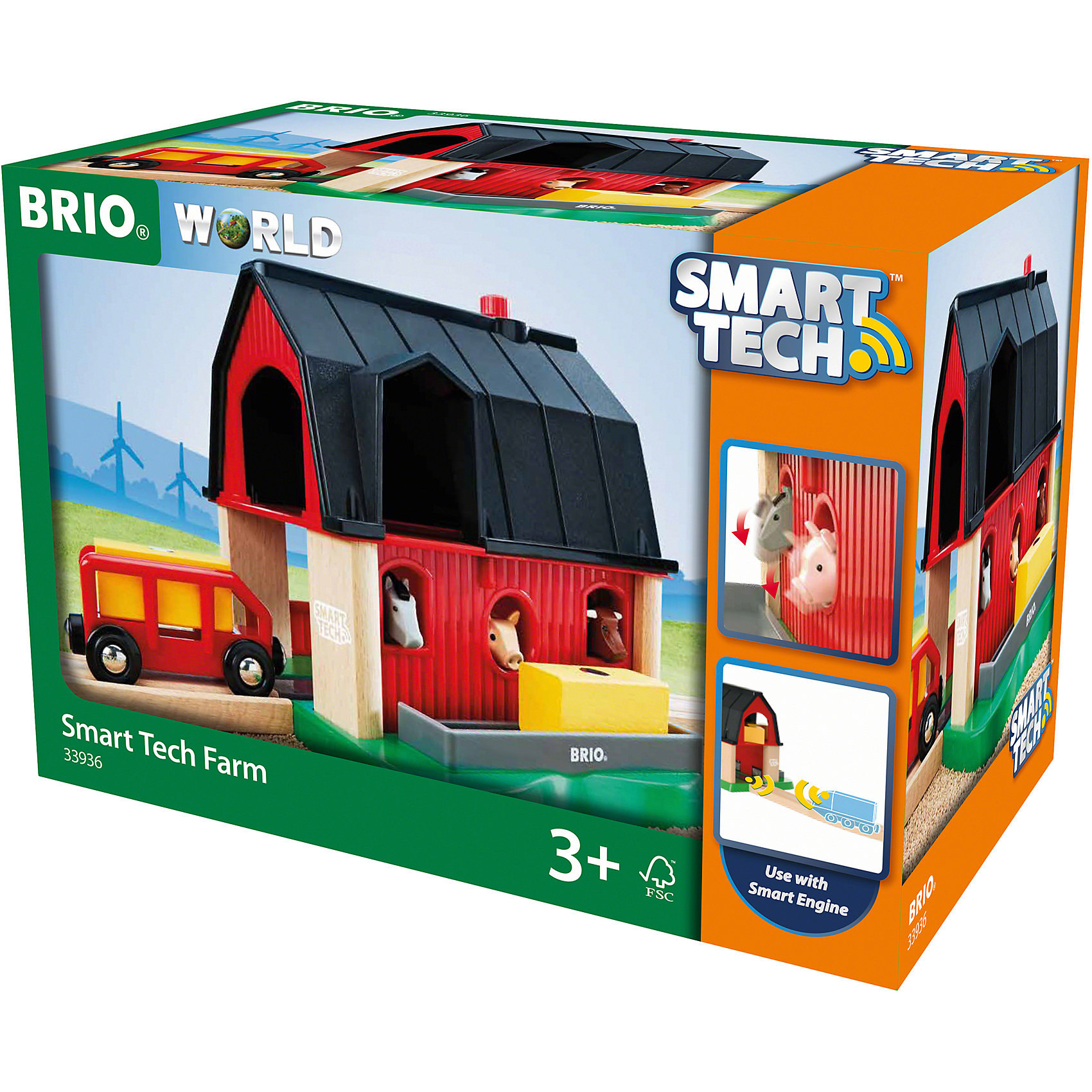 фото Игровой набор Brio Smart Tech "Ферма"