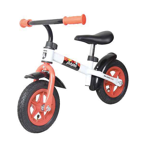 

Беговел Moby Kids "KidRun", 10", бело-красный, Красный/белый
