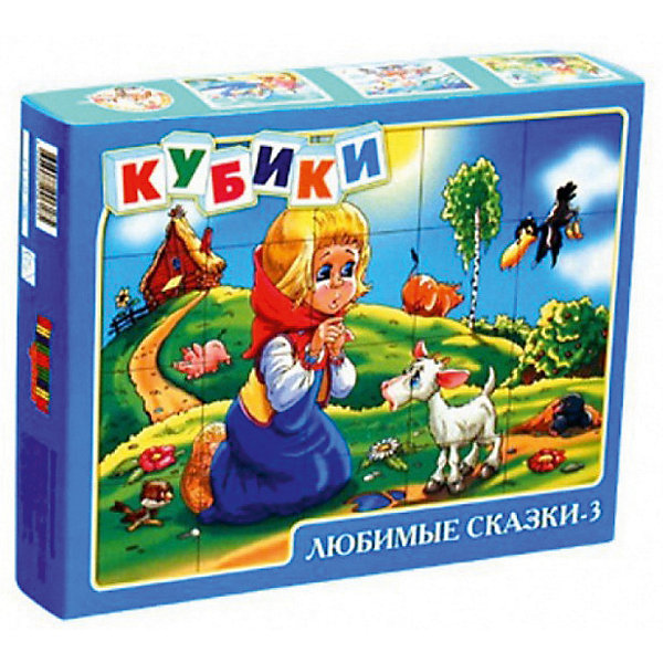 

Кубики Десятое королевство "Любимые сказки-3", 20 шт, Разноцветный