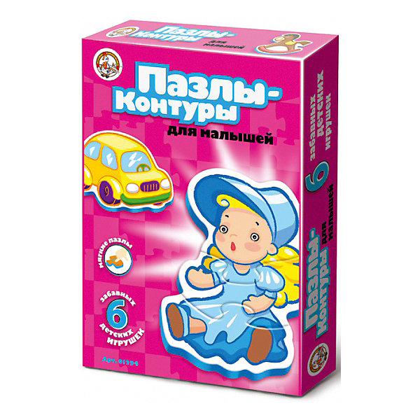 

Пазлы-контуры Десятое королевство "Игрушки"