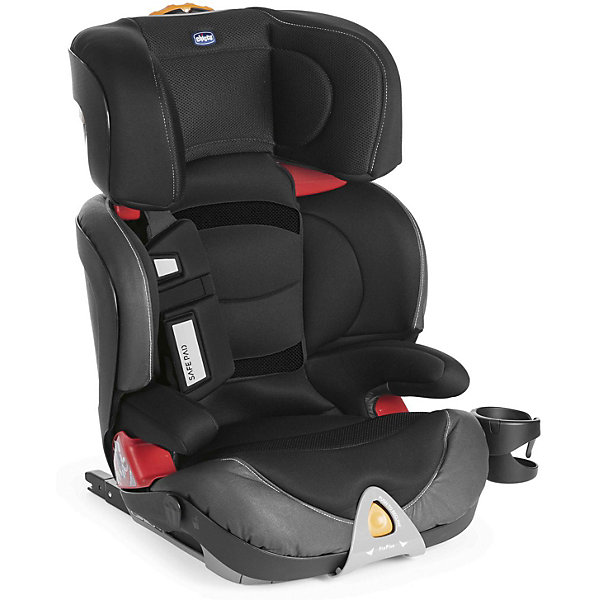 

Автокресло Chicco "Oasys 2-3 Fixplus Evo" Jet Black, группа 2/3, Черный