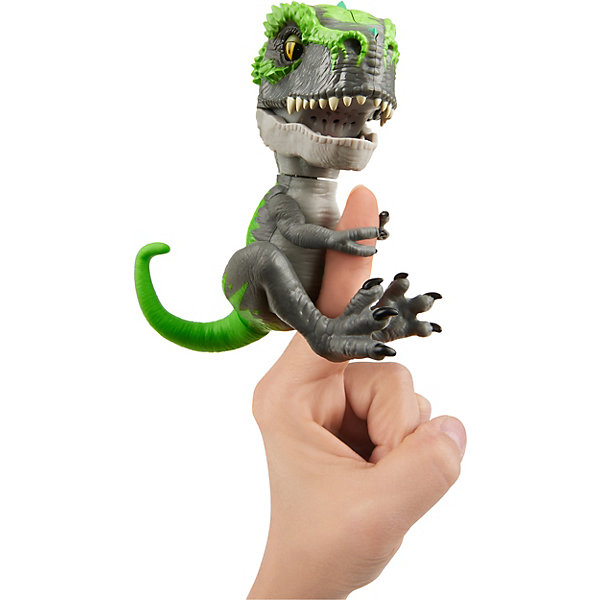 

Интерактивный динозавр WowWee Fingerlings "Треккер", 12 см