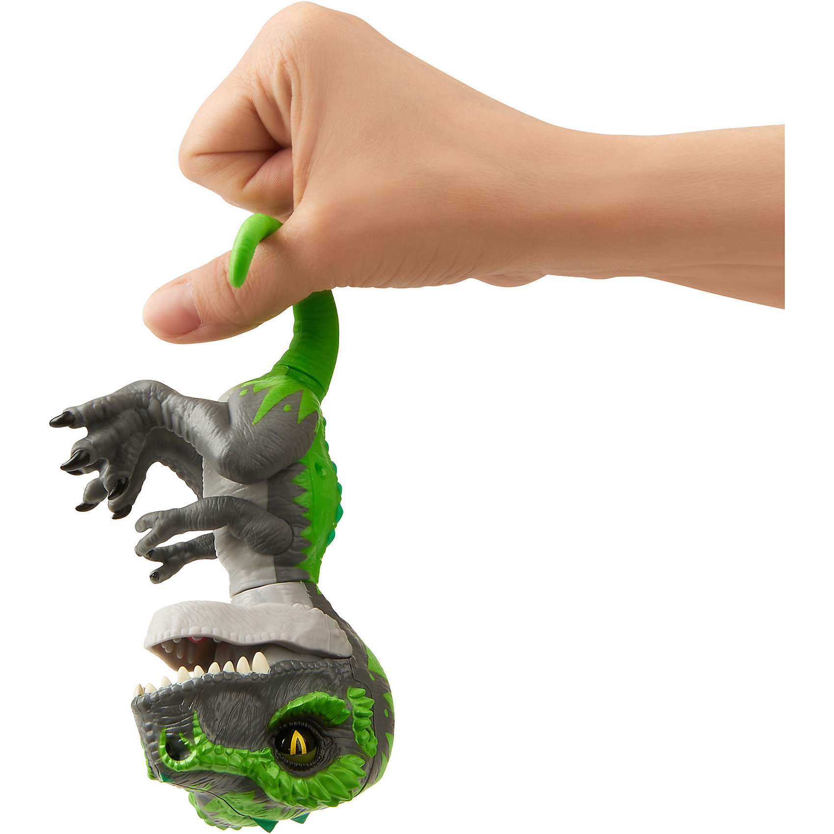 Интерактивный динозавр Fingerlings "Треккер", 12 см WOWWEE 8455680