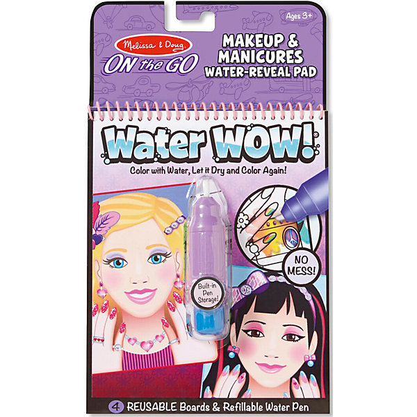 

Водная раскраска Melissa & Doug "Макияж и маникюр, Водная раскраска Melissa & Doug "Макияж и маникюр"