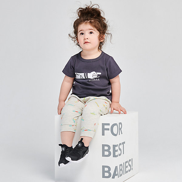 

Футболка Happy Baby для мальчика, Серый