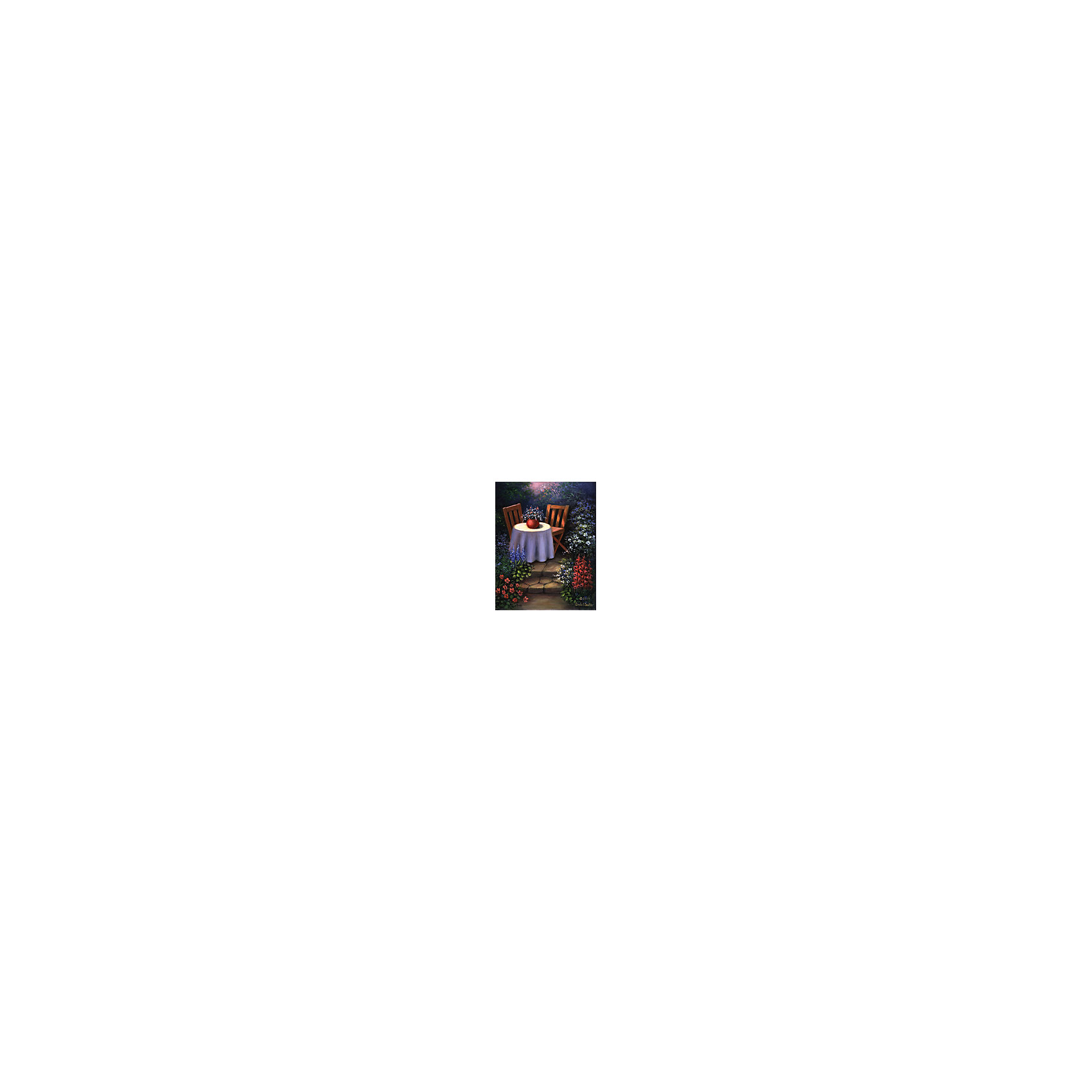 фото Картина по номерам на холсте Гризайль Royal&Langnickel "В саду", 28х35 см