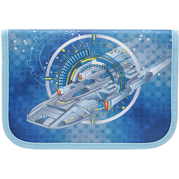 

Пенал с наполнением Tiger Family "Nature Quest Collection" Space Travel, Синий