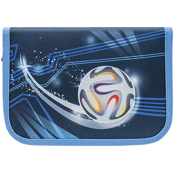 

Пенал с наполнением Tiger Family "Prime Collection" Football Evolution, Синий
