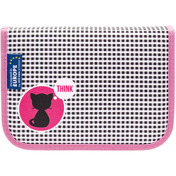 

Пенал с наполнением Tiger Family "Nature Quest Collection" Think Pink, Розовый/розовый