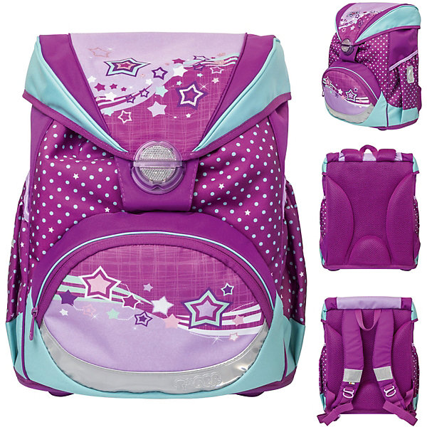 

Ранец Tiger Family "Favorite Soft Collection" Magic Stars, без наполнения, Фиолетовый
