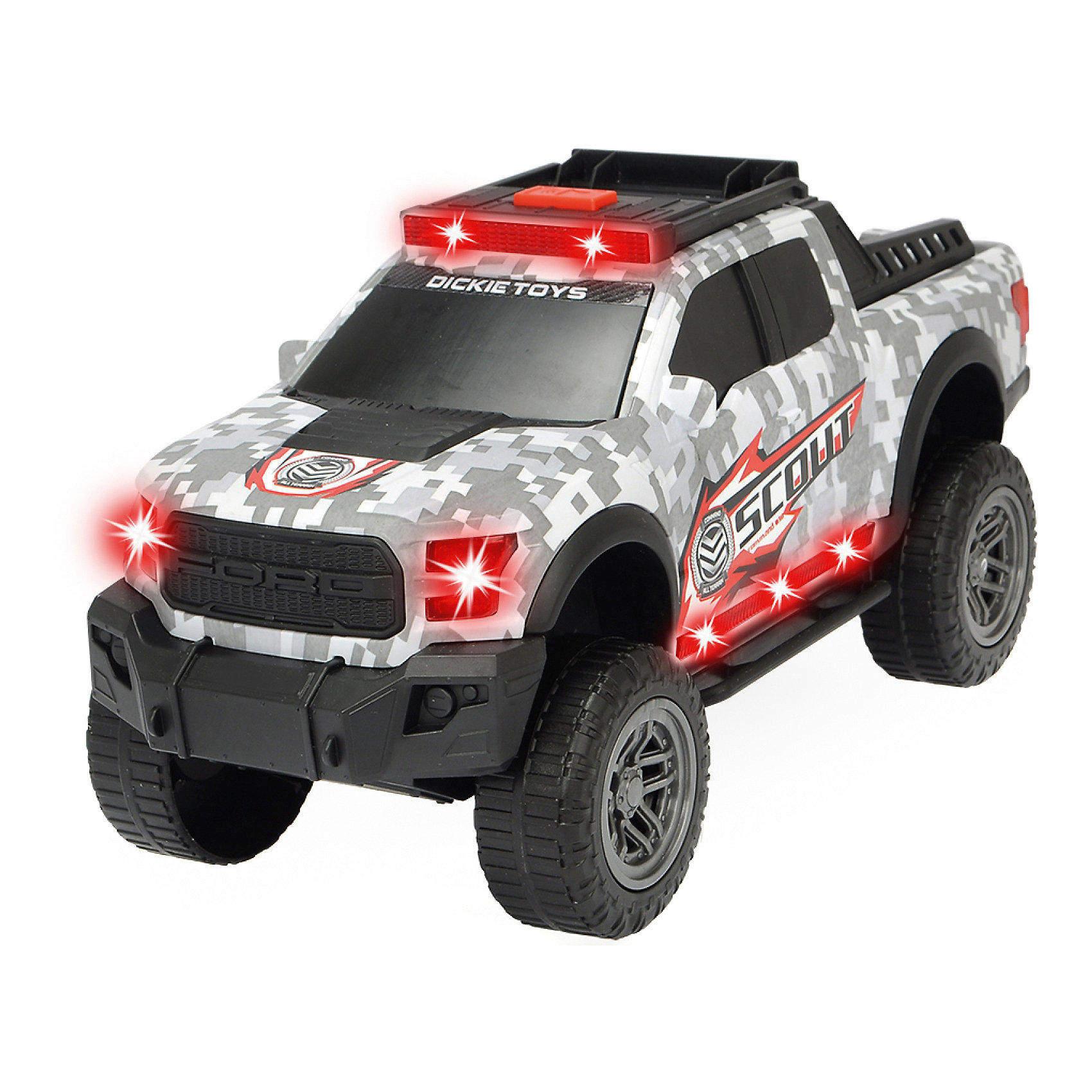 Машинка Scout Ford F150 Raptor, 33 см, свет и звук Dickie Toys 8524541