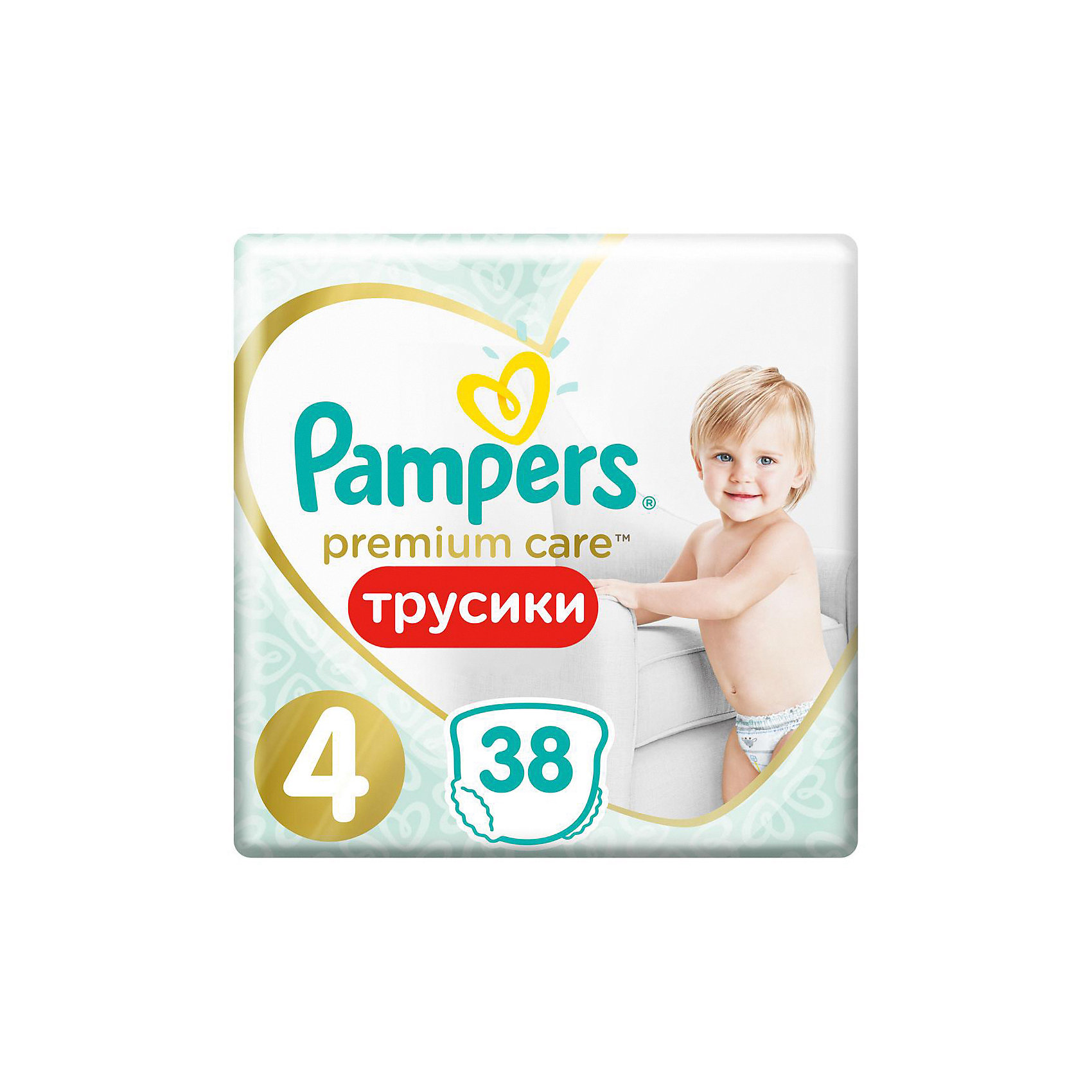 фото Трусики Pampers Premium Care 9-15 кг, Размер 4, 38  шт.