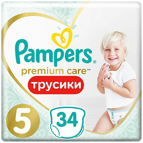 фото Трусики pampers premium care 12-17 кг, 34 шт