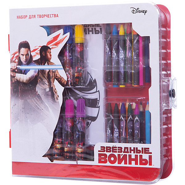 

Набор для творчества Limpopo "Star Wars" Art Set с трафаретами, Белый