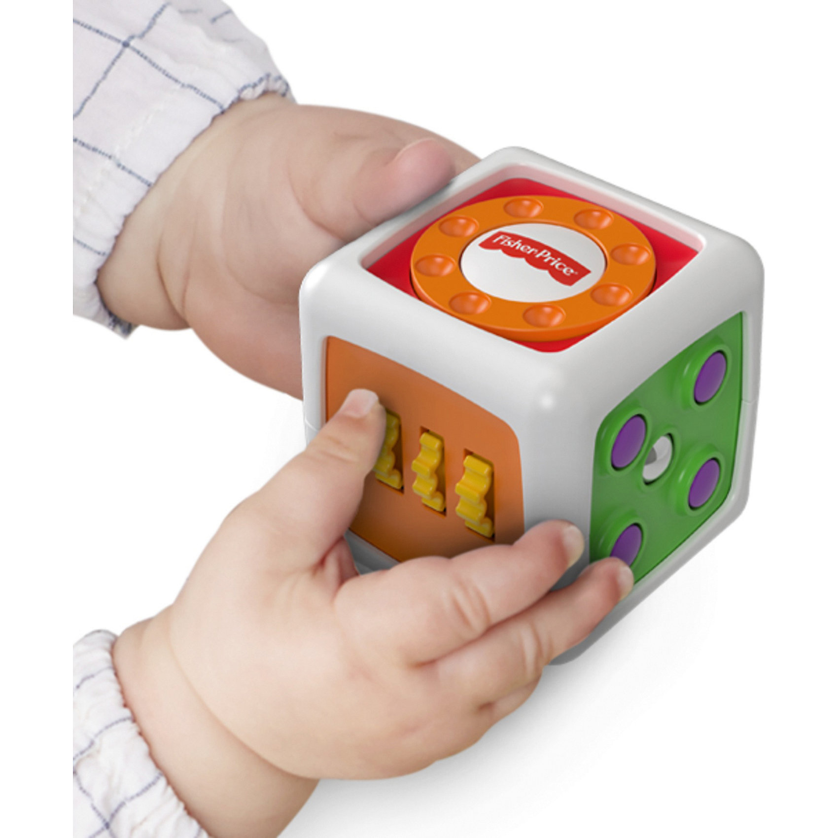фото Развивающая игрушка Fisher-Price Мой первый куб-непоседа Mattel