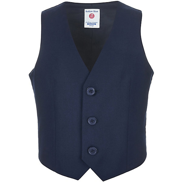 

Жилет Button Blue для мальчика, Синий