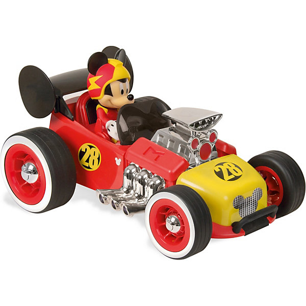 IMC Toys Disney Автомобиль р/у Микки и весёлые гонки: Родстер Микки (16 см)