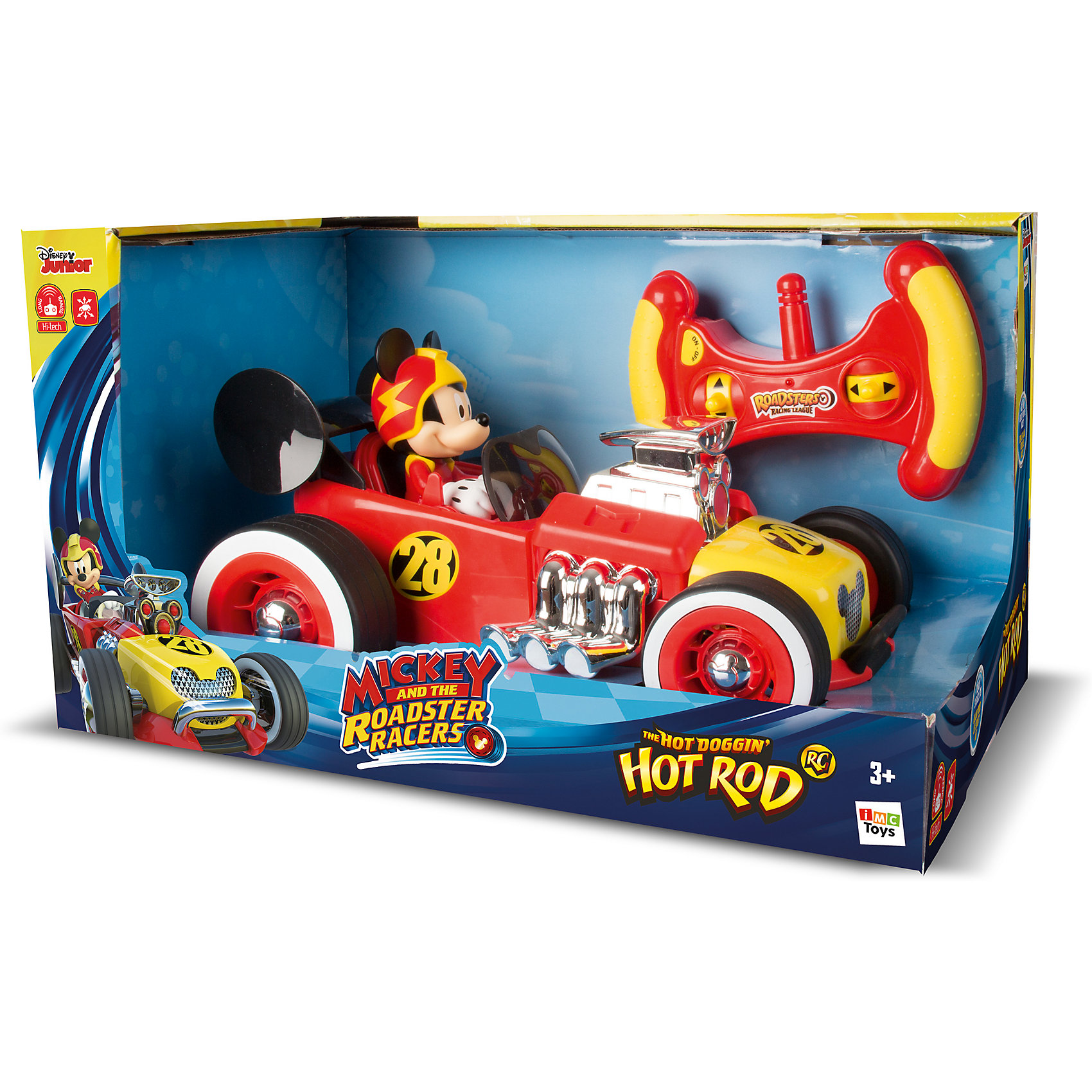 Disney Автомобиль р/у "Микки и весёлые гонки: Родстер Микки" (16 см) IMC Toys 8582006