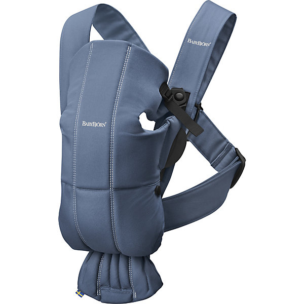 

Рюкзак-кенгуру BabyBjorn "Mini Cotton", индиго, Синий