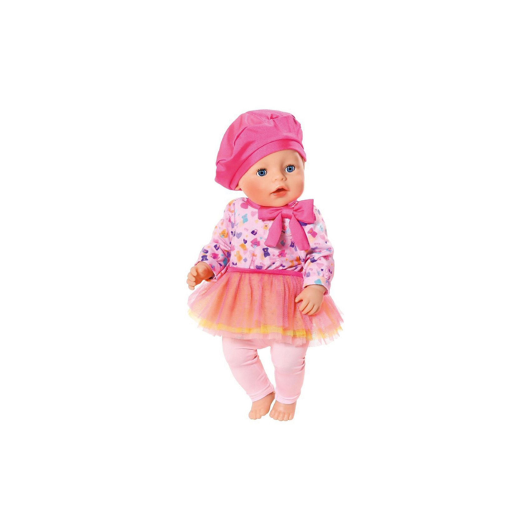 Одежда для куклы BABY born "В погоне за модой", розового цвета Zapf Creation 8596874