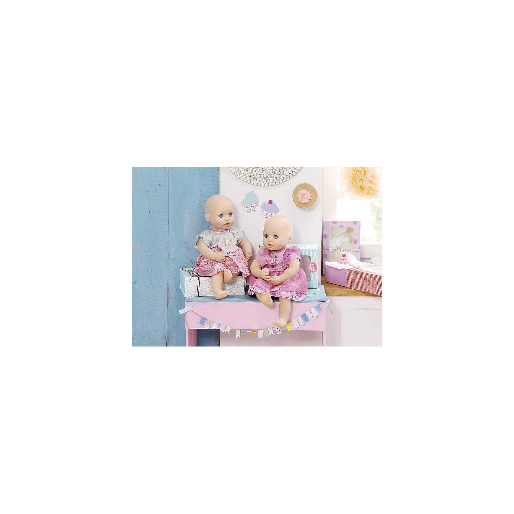 фото Платье Baby Annabell ярко - розовое Zapf creation