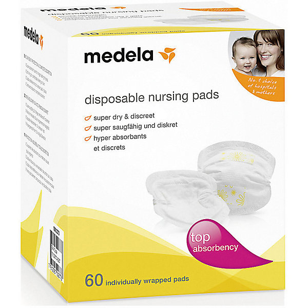 

Прокладки одноразовые грудные Medela 60 шт.