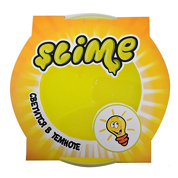 

Лизун Slime Mega светится в темноте, желтый, Лизун Slime Mega светится в темноте,