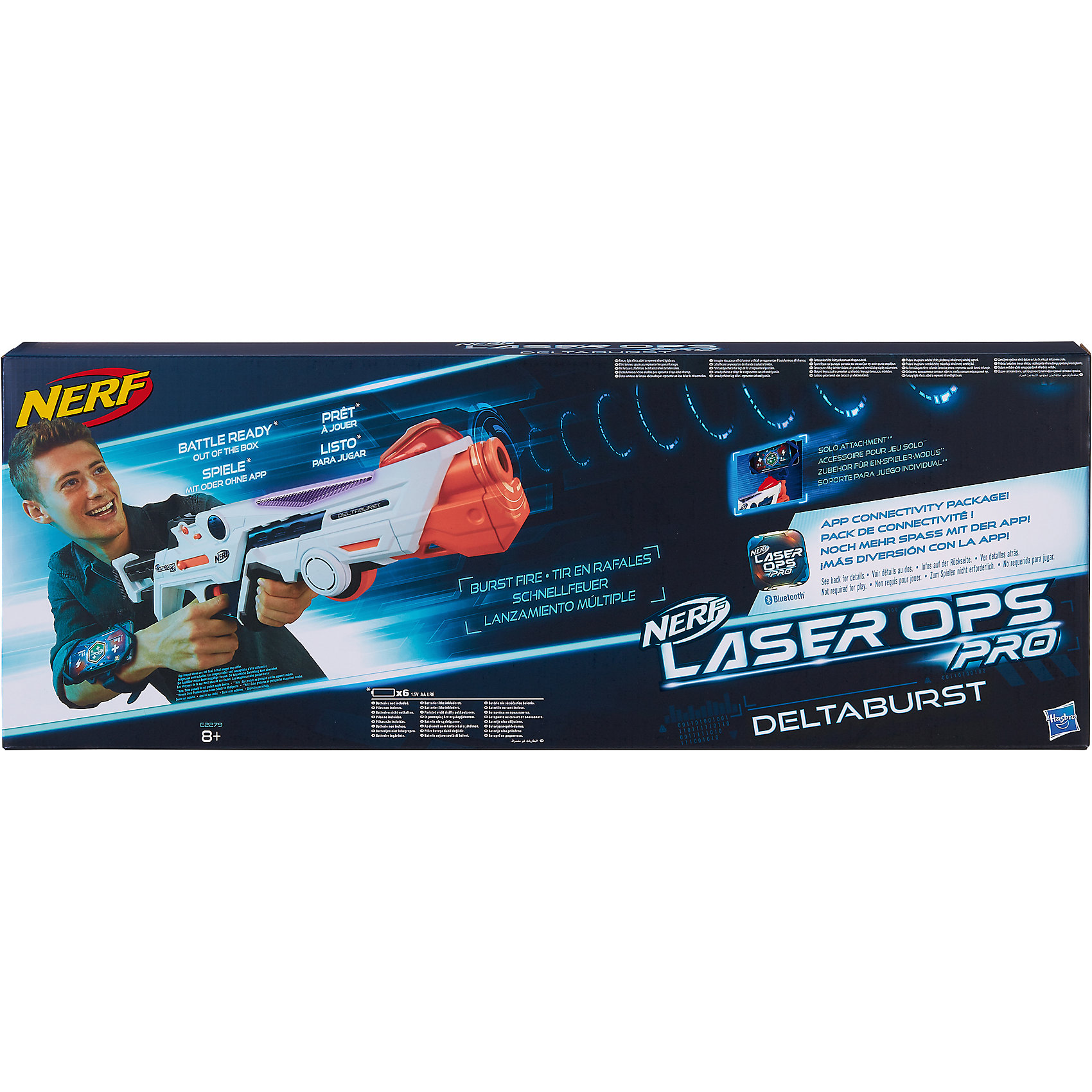 фото Бластер Nerf Laser Ops DeltaBurst с аксессуарами Hasbro