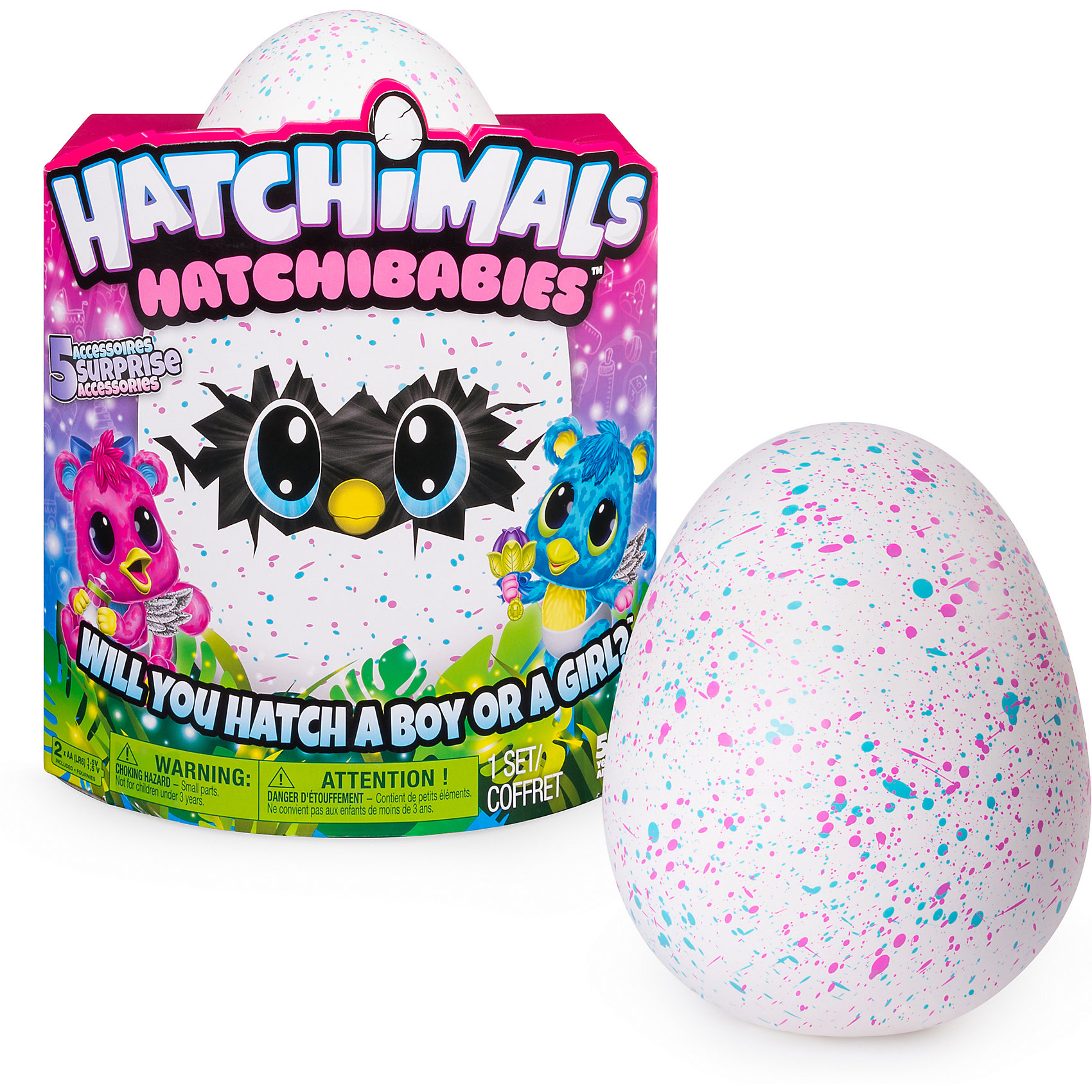 фото Интерактивная игрушка Spin Master "Hatchimals" Hatchy-малыш вылупляющийся из яйца, Птичка